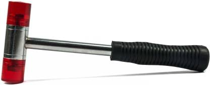 Taparia: SFH30 30mm Soft Faced Plastic Mallet Hammer with Rubber Grip Handle