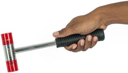 Taparia: SFH30 30mm Soft Faced Plastic Mallet Hammer with Rubber Grip Handle