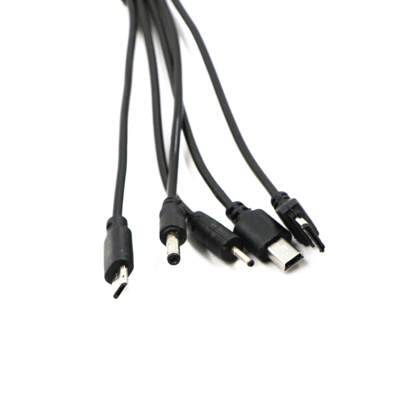 d.Light 5V-2.5W Solar Panel With Multiple Charging Connectors