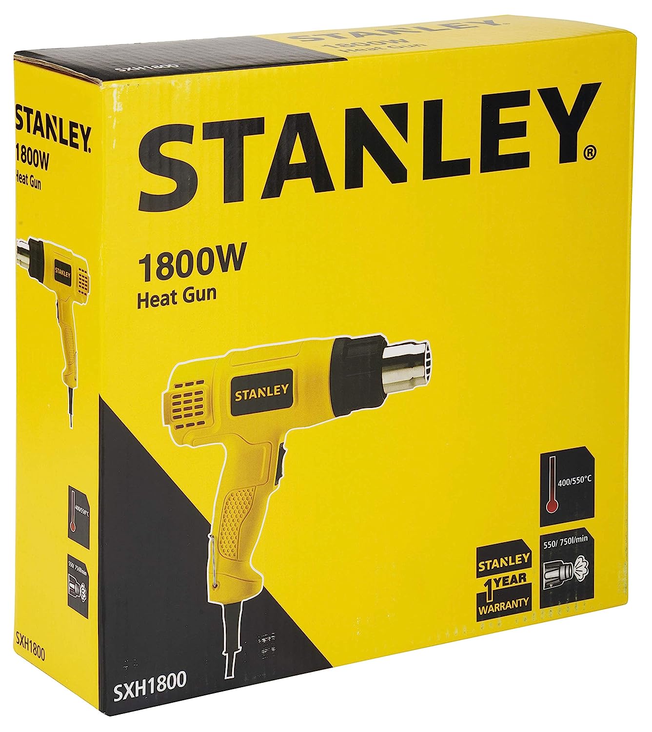 Stanley STXH1800 1800W Heat Gun Hot Air