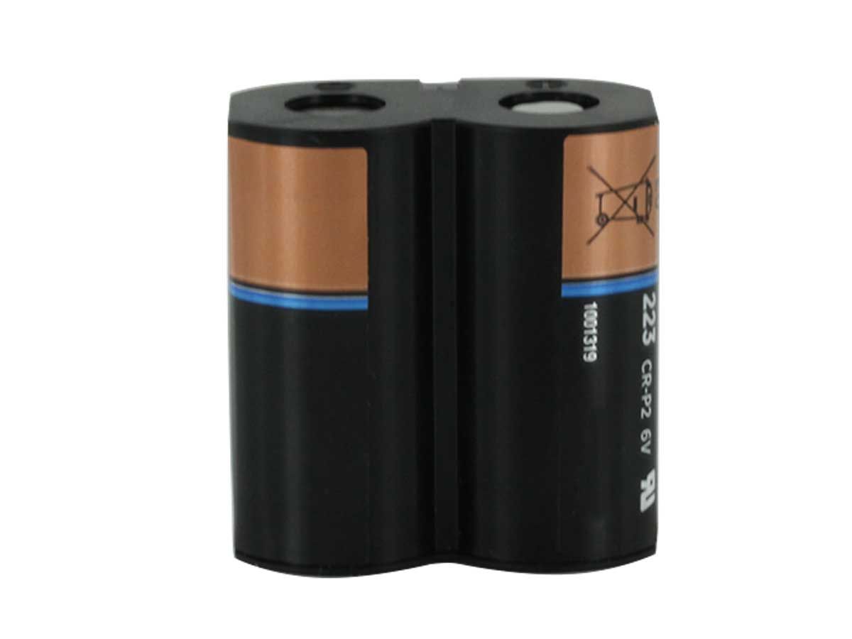 Duracell: 223 CR-P2 1400mAh 6V Lithium (LiMNO2) Photo Battery (DL223) Non-Rechargeable Cell