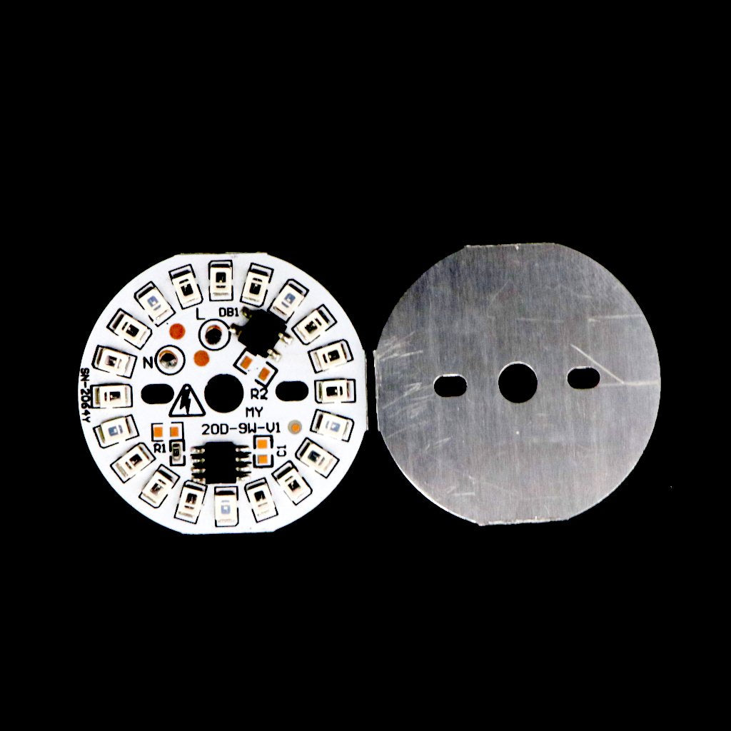 38mm 9-Watt 20-LEDs AC DOB Led Circular PCB for Led Bulbs