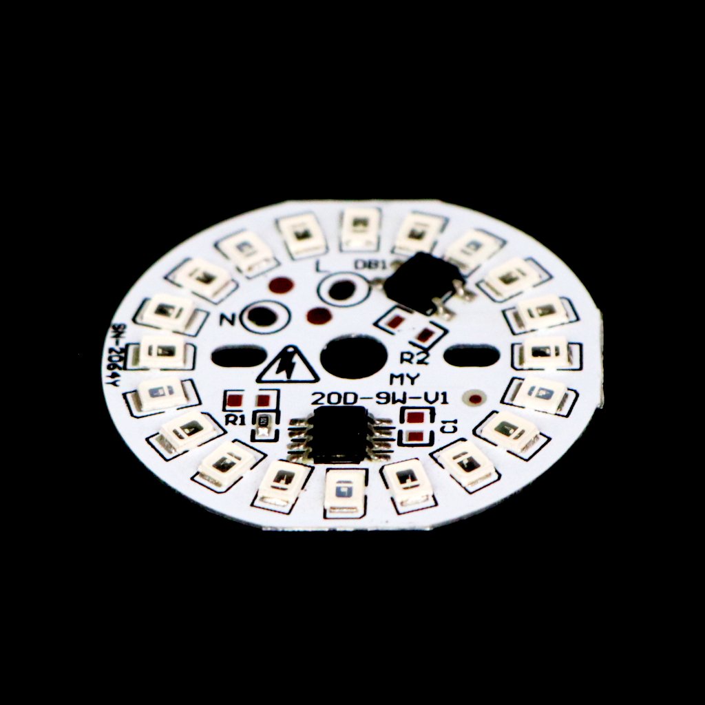 38mm 9-Watt 20-LEDs AC DOB Led Circular PCB for Led Bulbs