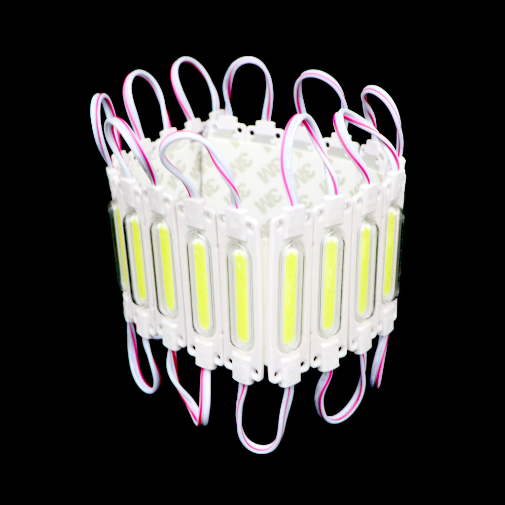 DC 2W Small Tube COB High-Brightness Waterproof Injection Module With Diffused/Clear Lens