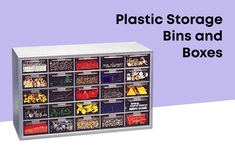Using Benefits of Plastic Storage Bins & Boxes