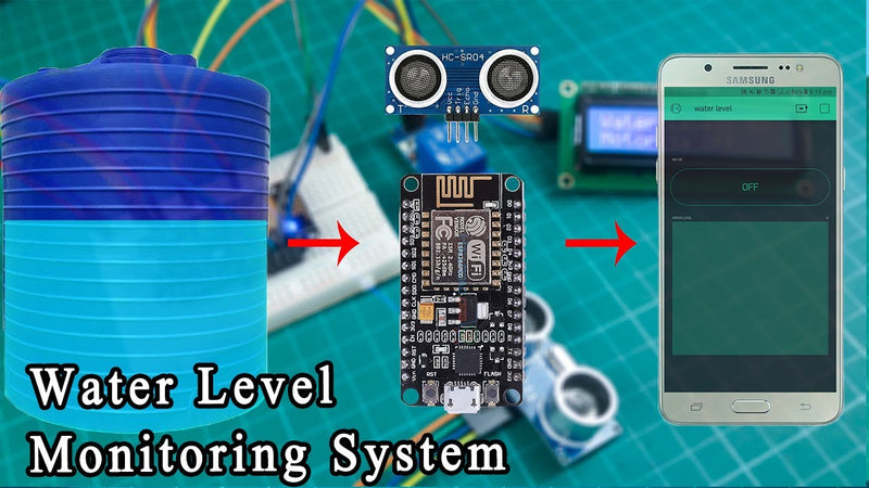 DIY Project: Create Your Own Smart Water Level Indicator using Nodemcu
