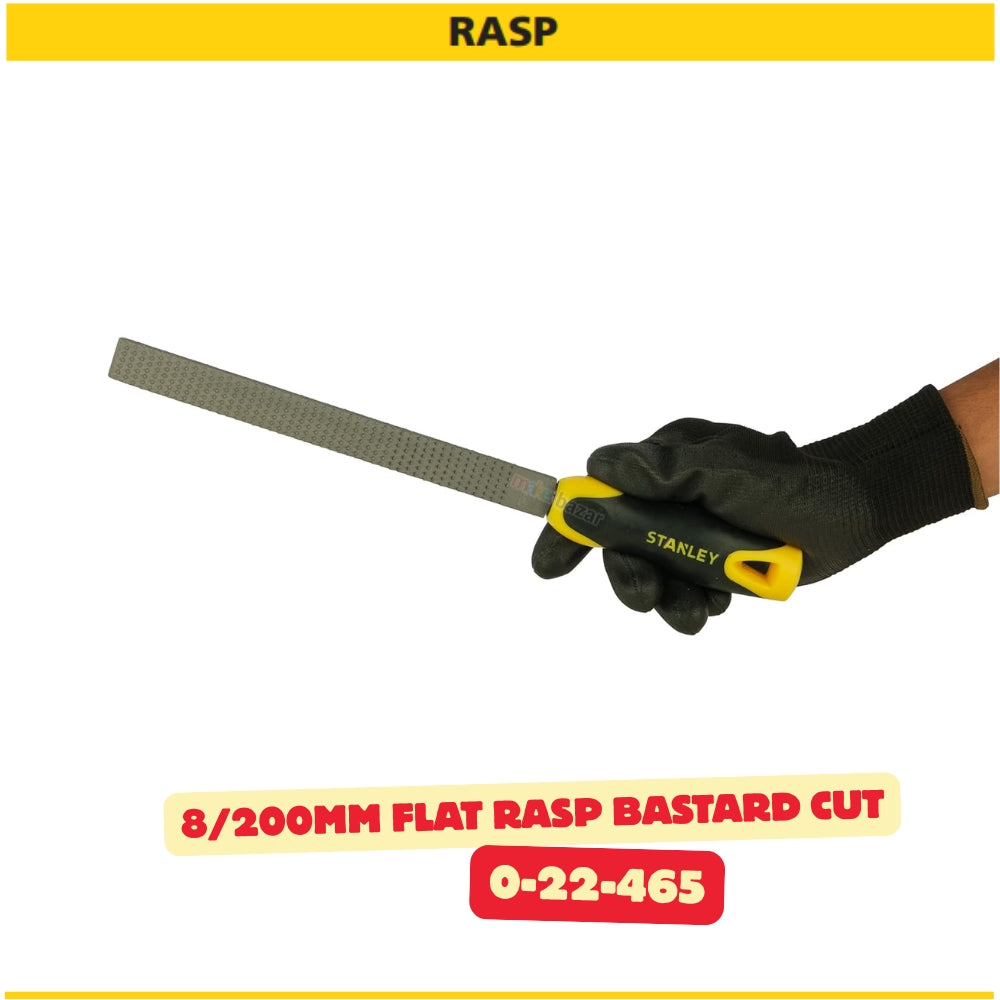 Stanley 8in/200mm Rasp Hand Filing Tool
