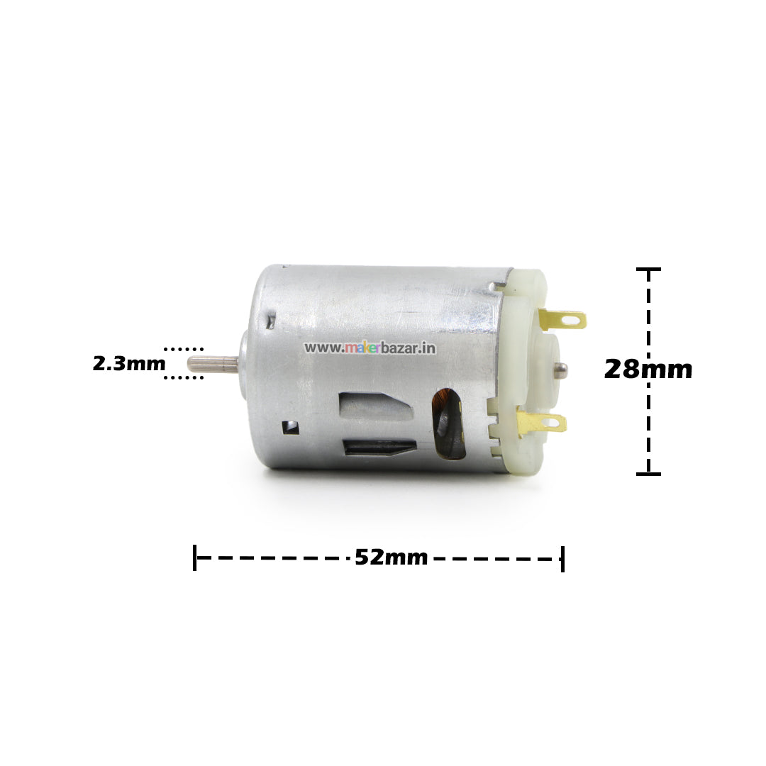 Leshi RS-385 DC Small Shaft Motor 6V-12V