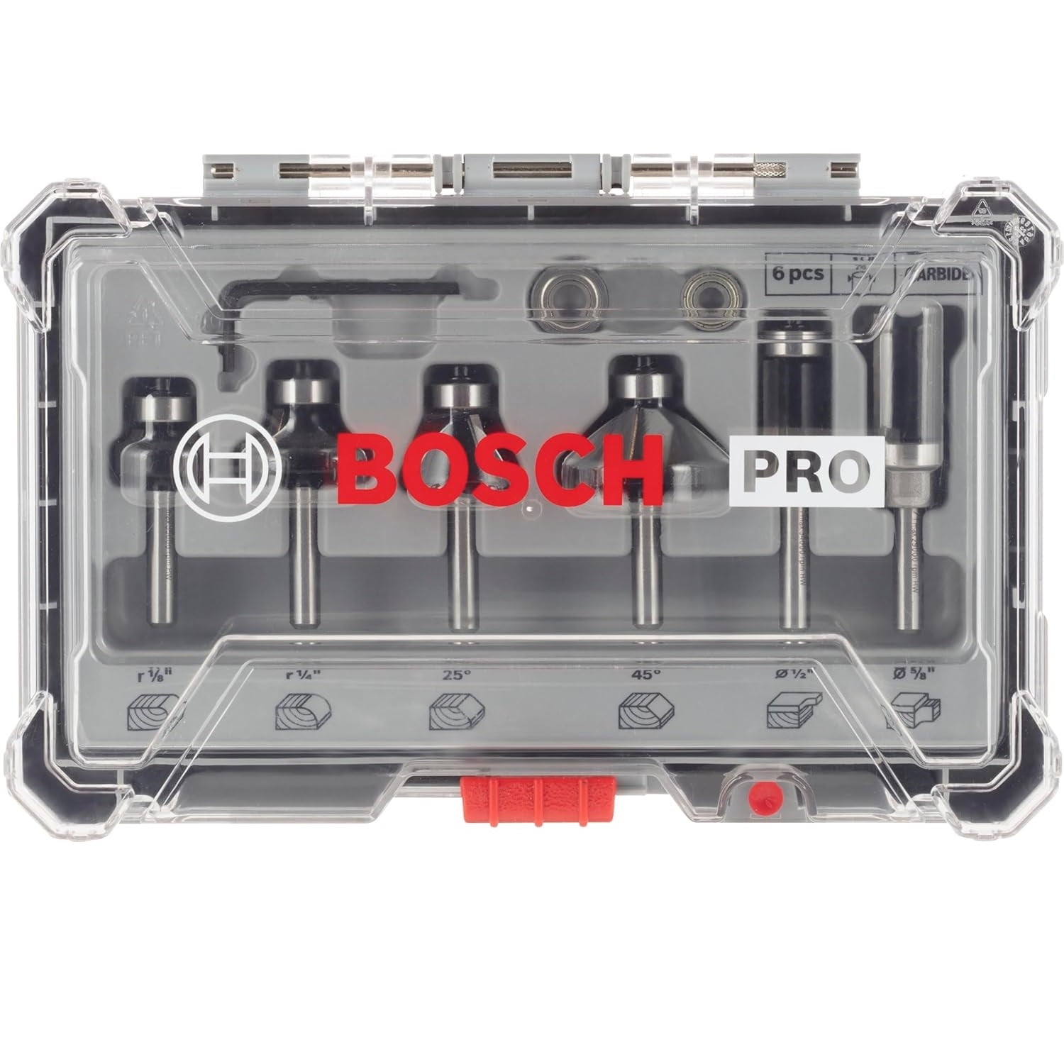 Bosch Wood Router Milling Cutter Bits Set