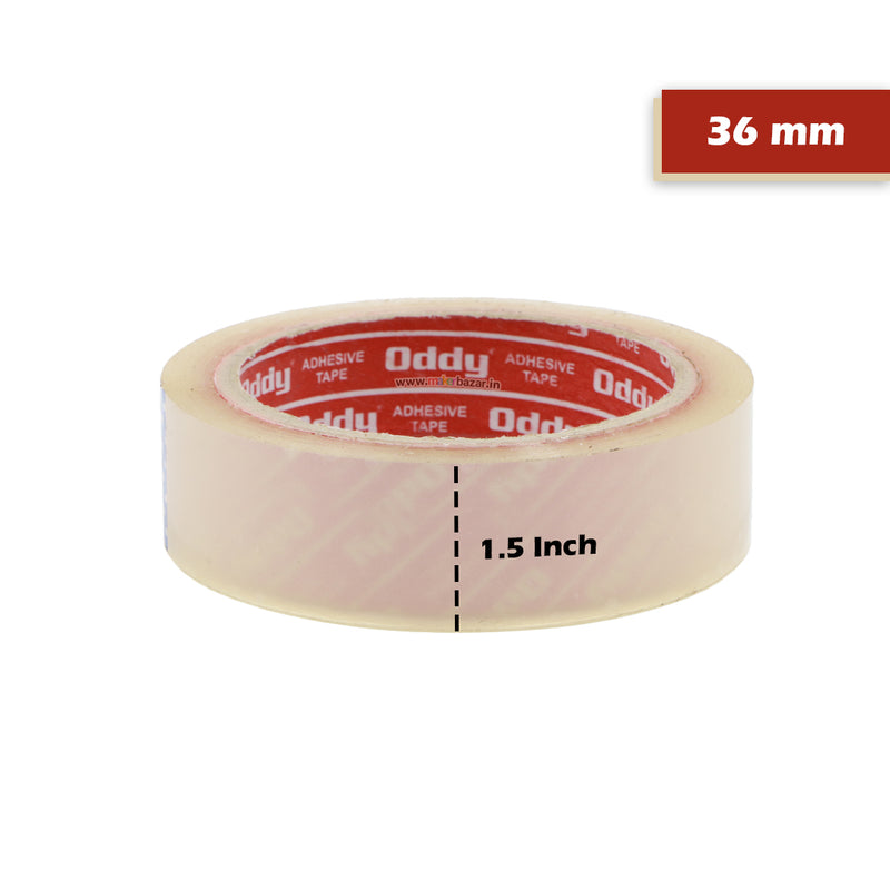 Oddy: 40M Transparent BOPP Packaging Premium Tape [40-Meters]
