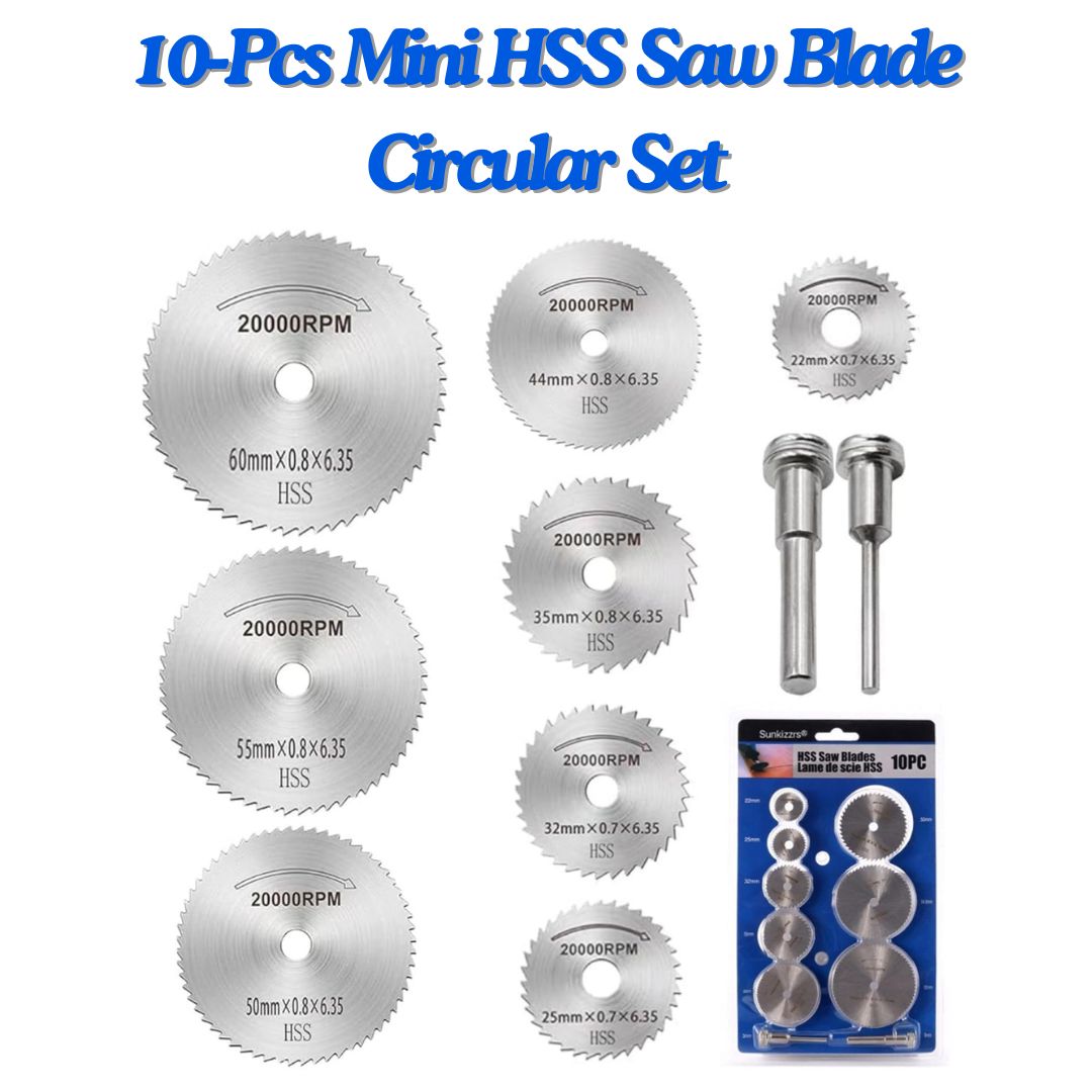 Mini HSS Saw Blade Circular Set