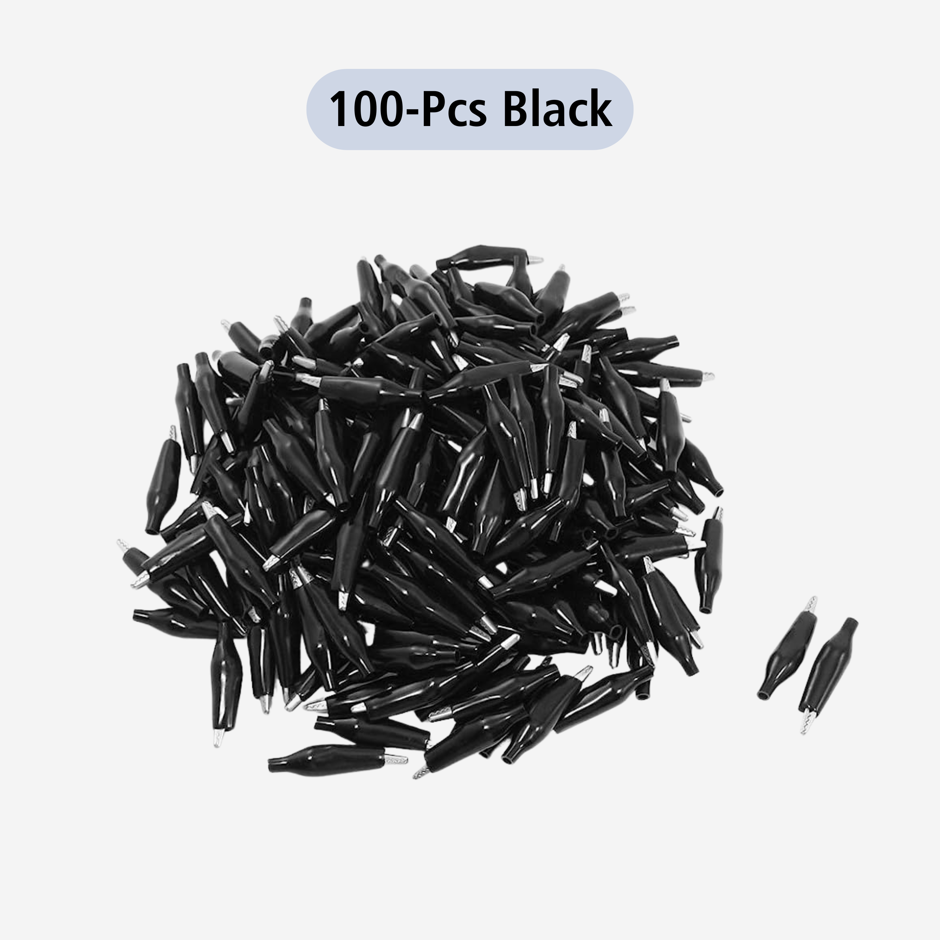 28mm Full Sleeves Mini Alligator Crocodile Clips