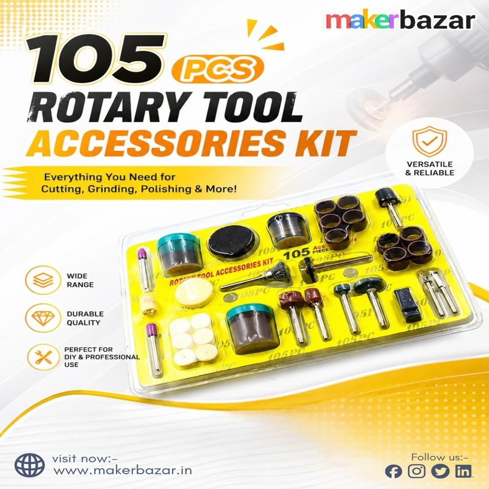105pcs Rotary Tool Accessories Kit