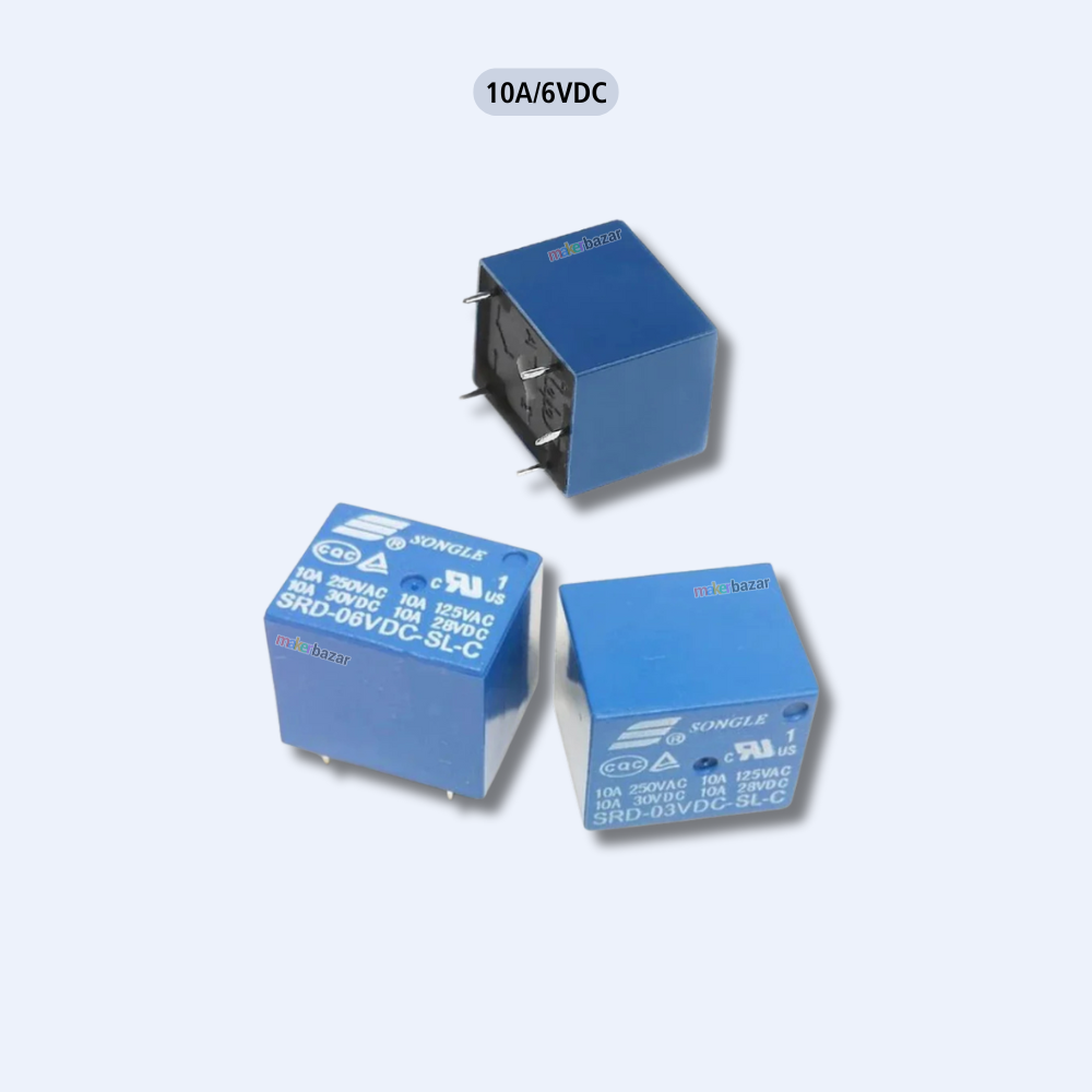 5-Pin PCB Mount SPDT Relay