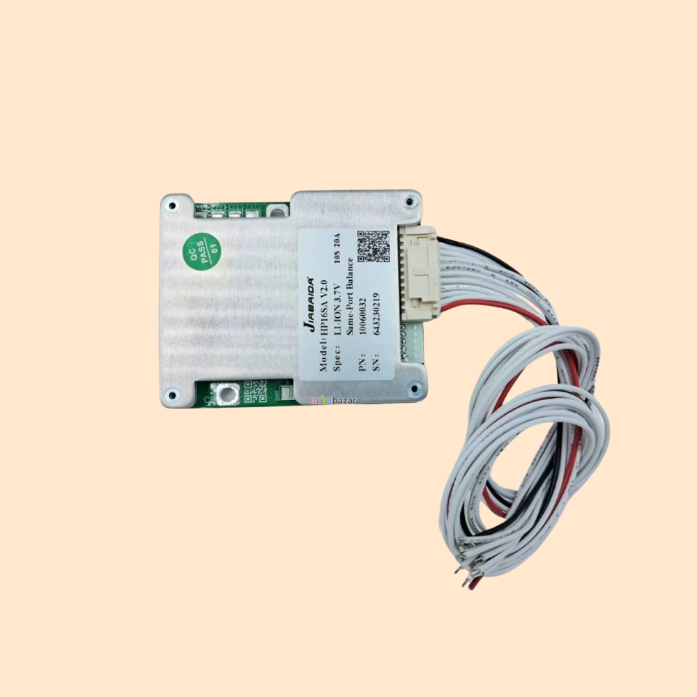 10S 20A 36V 42V Lithium Battery BMS with Balance and PTC PCM Protection Board