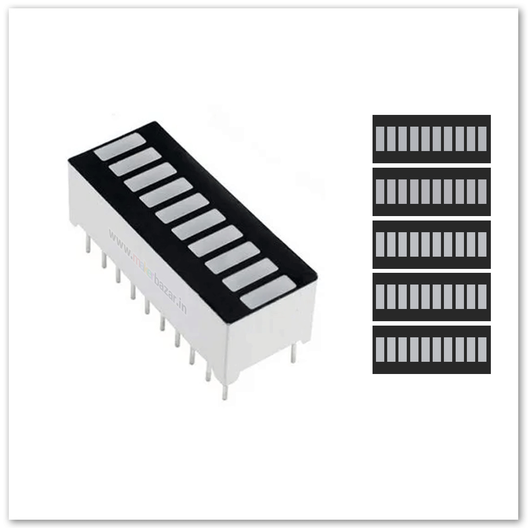 Led Bar 10 10 Segment Digital LED Bar Graph Display