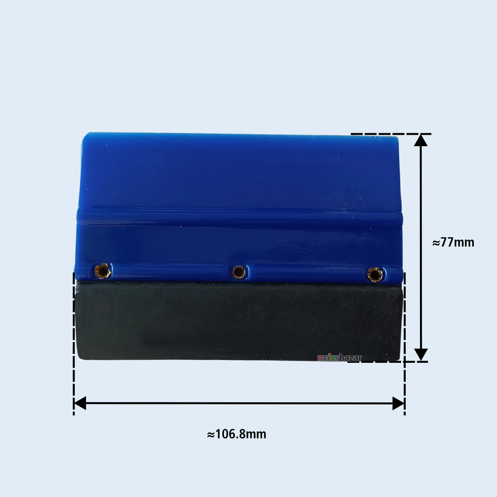 Steko 10cm Rubber Lamination Applicator Wiper Tool
