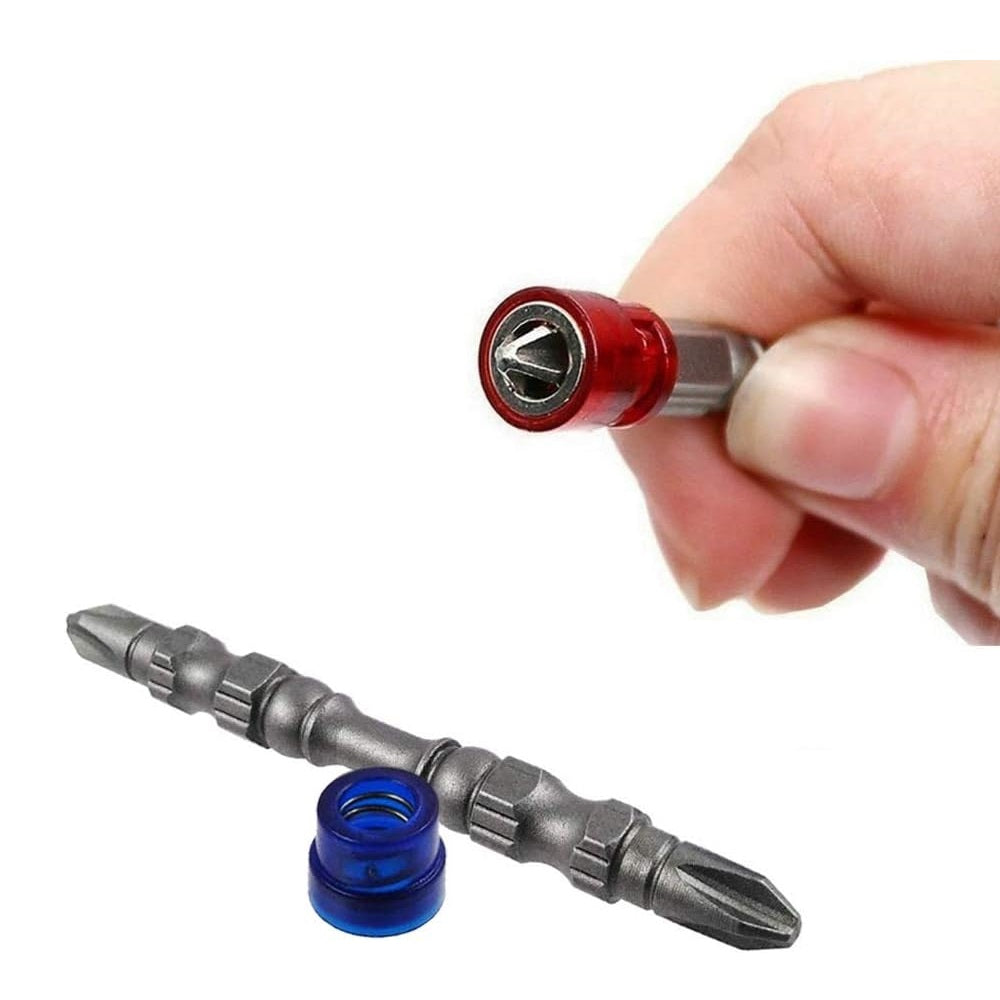 10pcs 65mm PH2 Two Sided Magnetic Screwdriver Bit Set