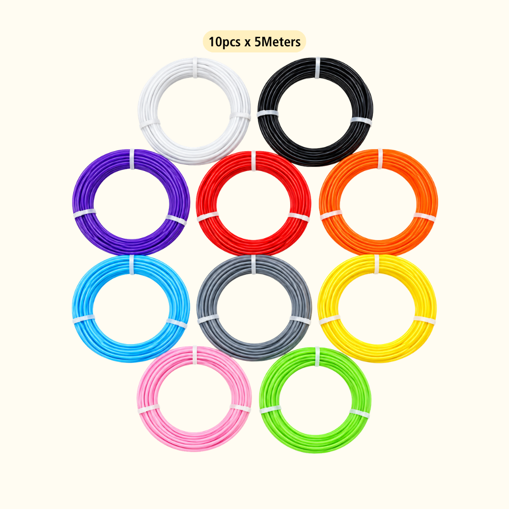 Multicolor 3D Pen Filament Pack