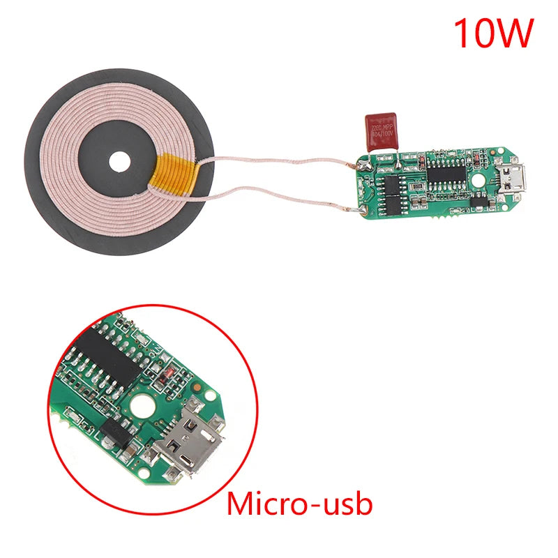 5V Fast Charging Wireless Charger PCBA DIY Accessories Standard