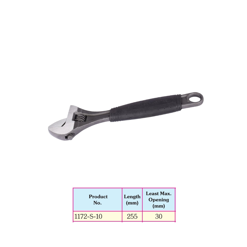 Taparia Adjustable Spanner with Soft Grip