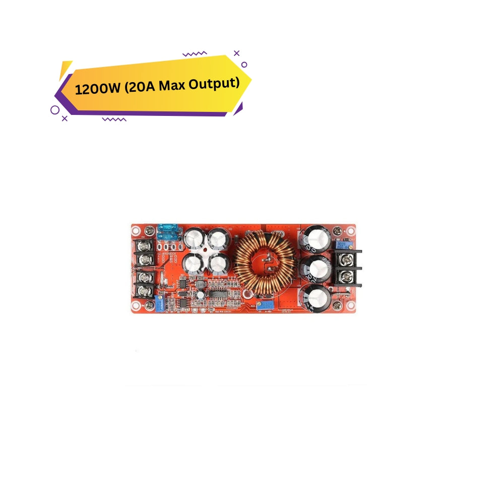 10-60V To 12-90V DC-DC Boost Converter Step-Up Power Supply Module Adjustable Voltage Charger