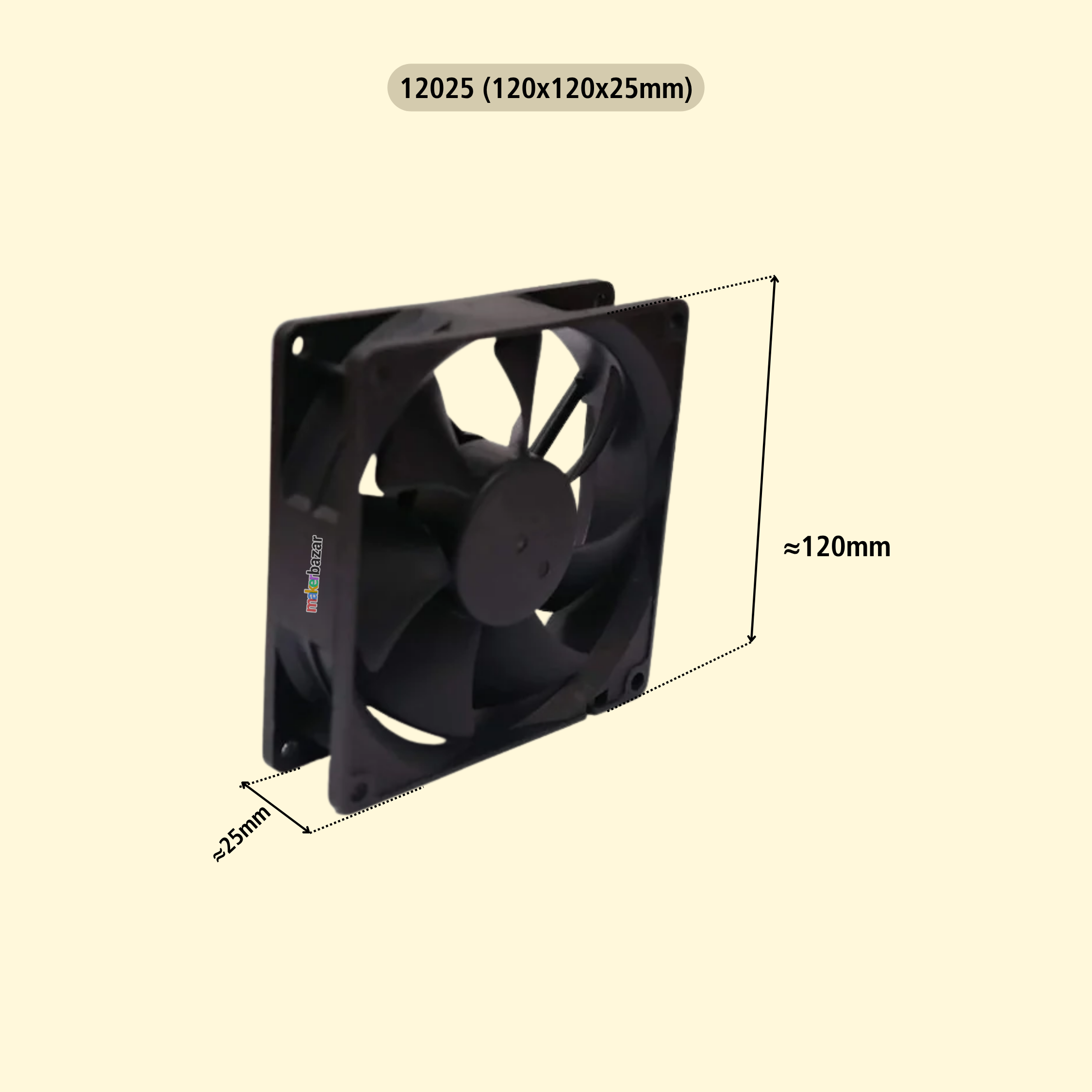 Generic: Axial DC Cooling Fan Blowers