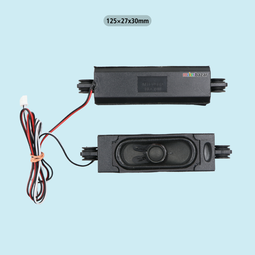 8Ω 10W LED/LCD/OLED Laptop & TV Speaker Pair [Refurbished]