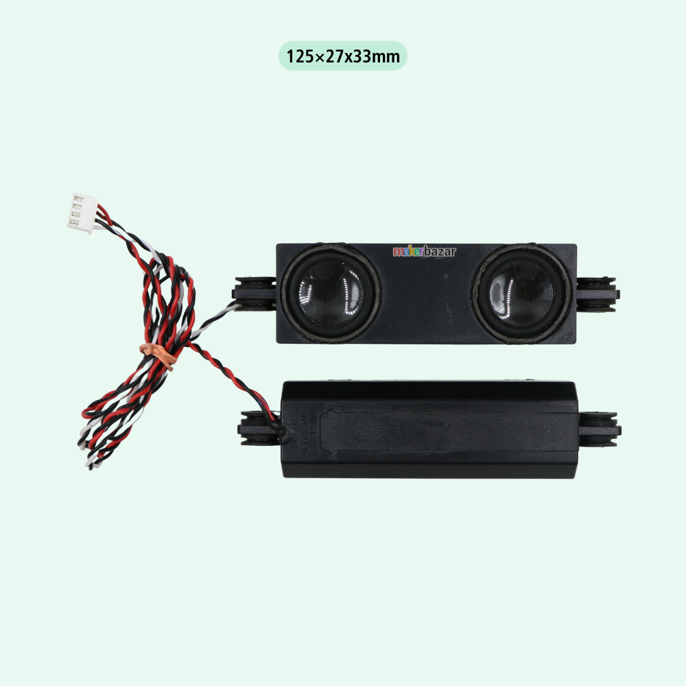 8Ω 10W LED/LCD/OLED Laptop & TV Speaker Pair [Refurbished]