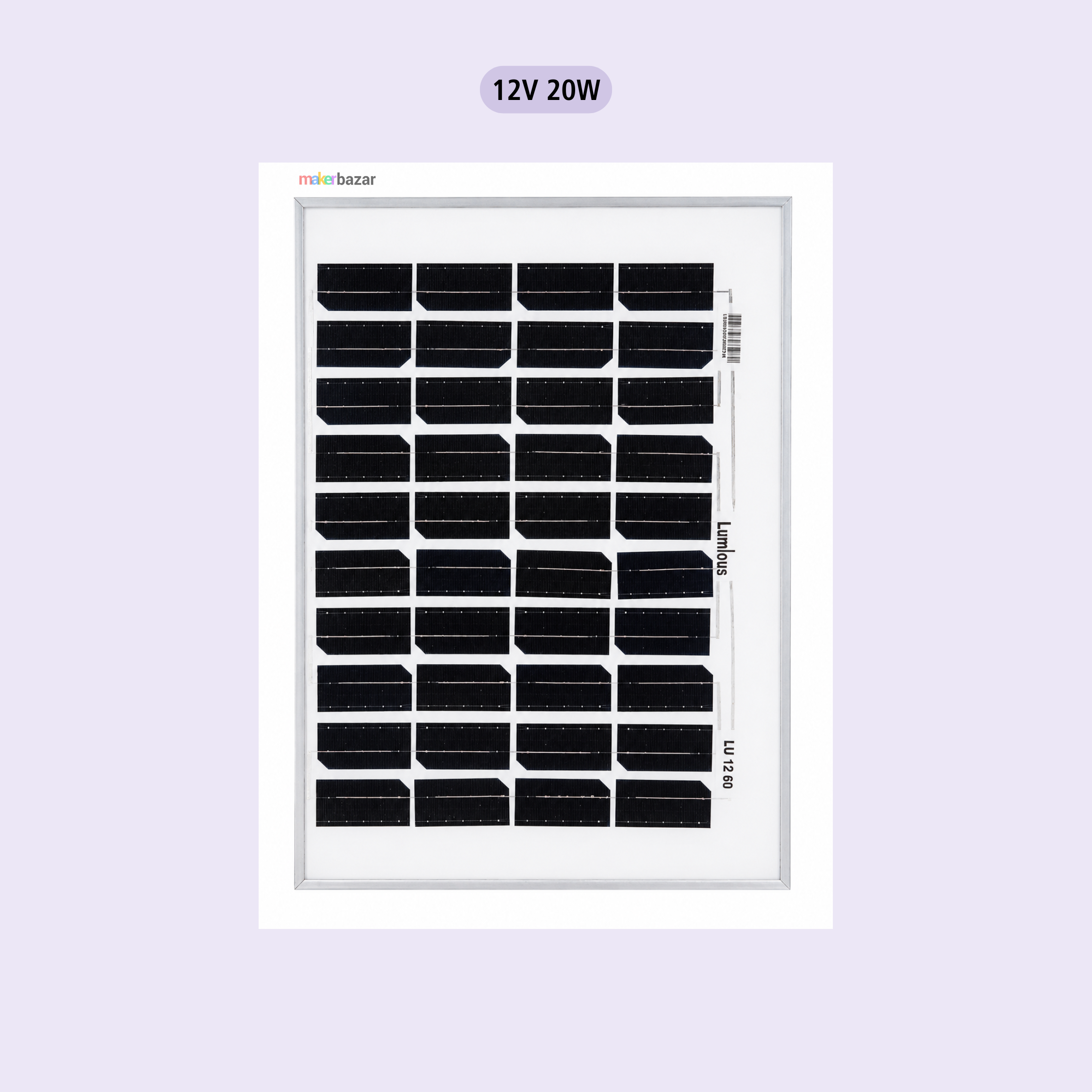 Solar Panel Big Rectangle Shape
