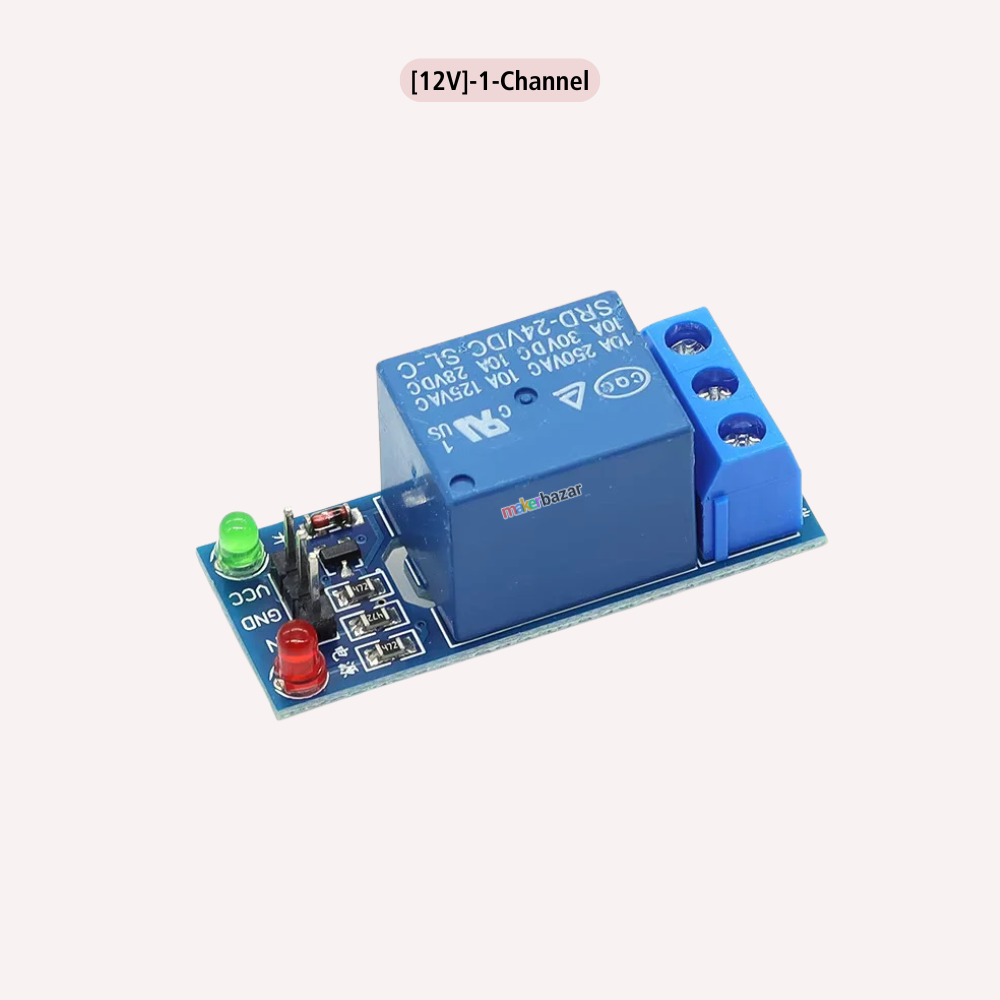 Blue Relay Board Module with Low Level Trigger Optocoupler