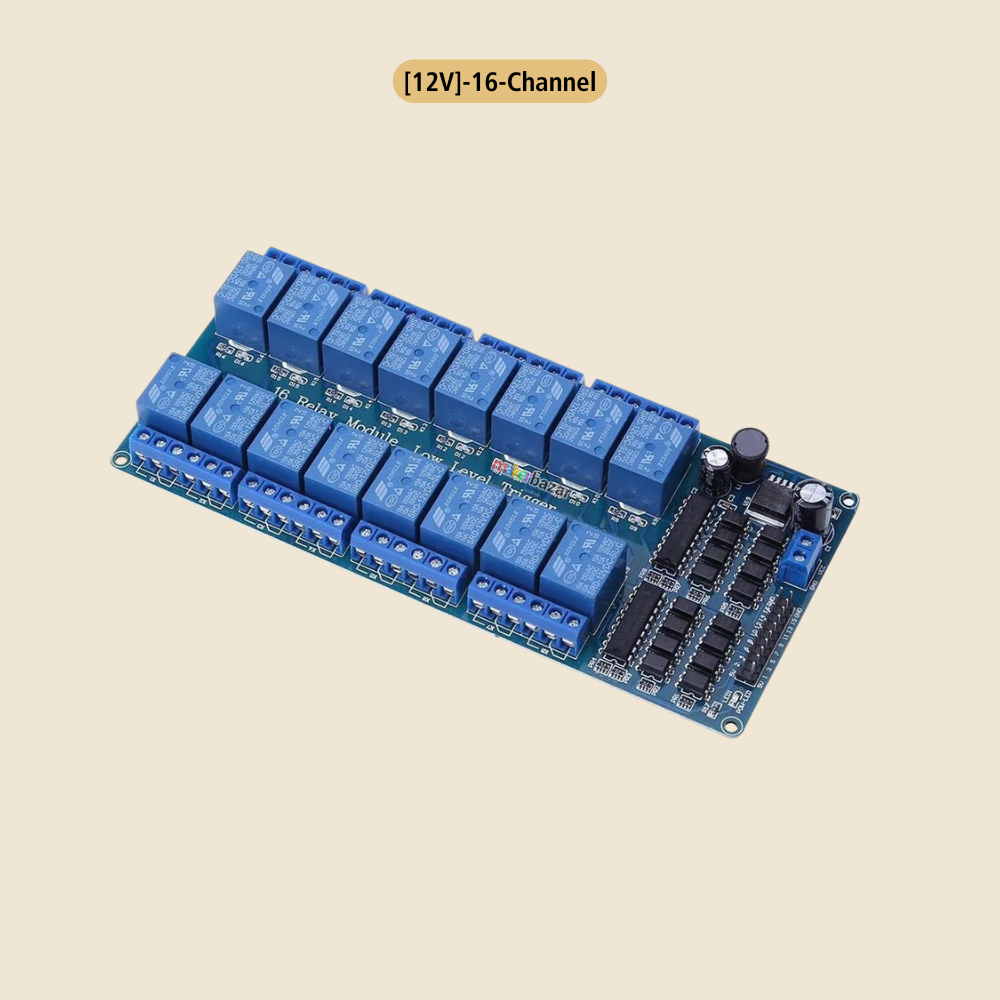Blue Relay Board Module with Low Level Trigger Optocoupler