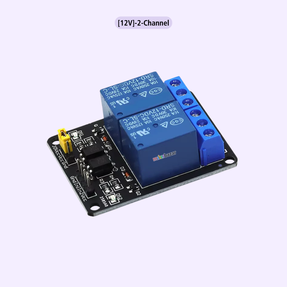 Blue Relay Board Module with Low Level Trigger Optocoupler