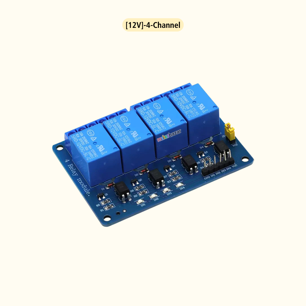 Blue Relay Board Module with Low Level Trigger Optocoupler