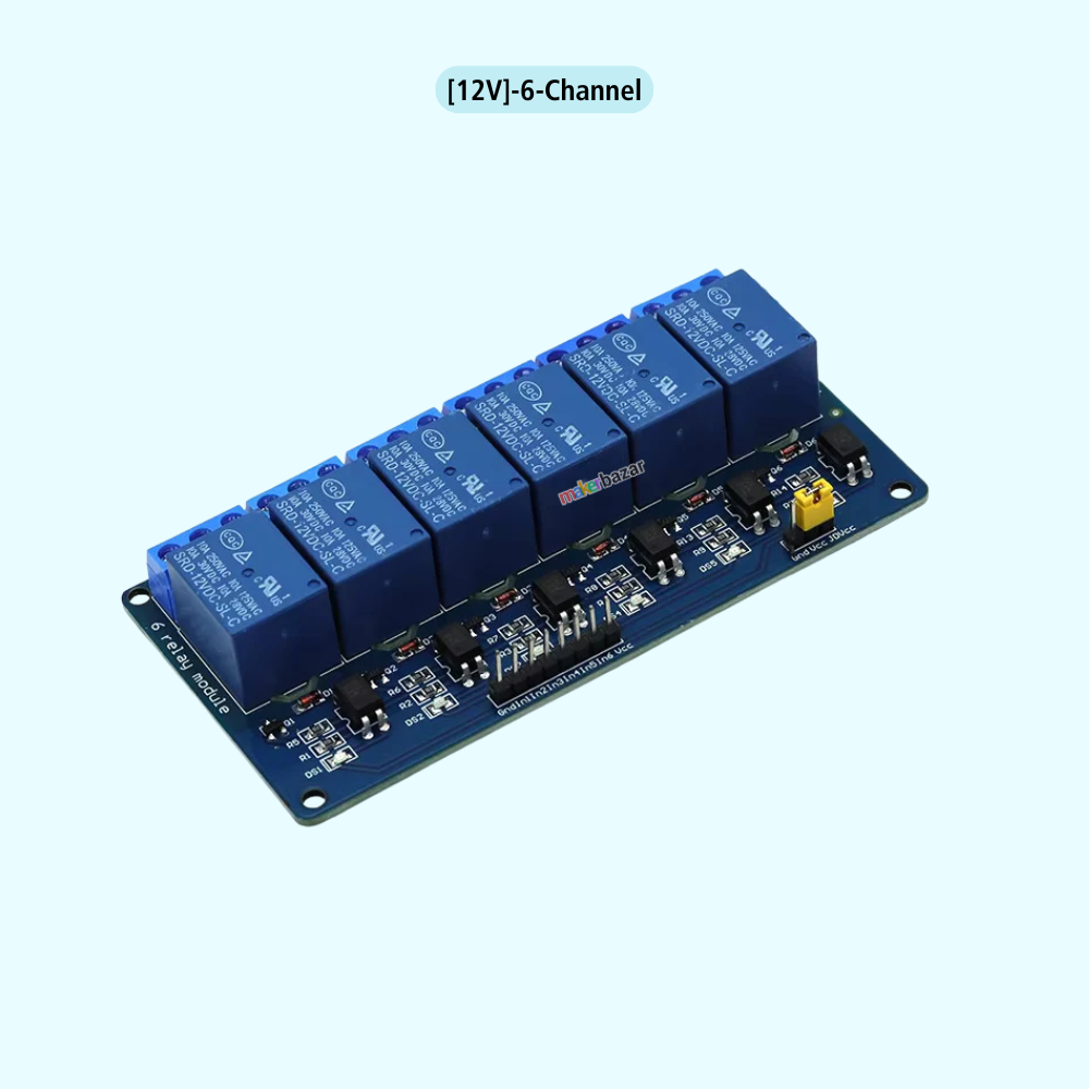 Blue Relay Board Module with Low Level Trigger Optocoupler