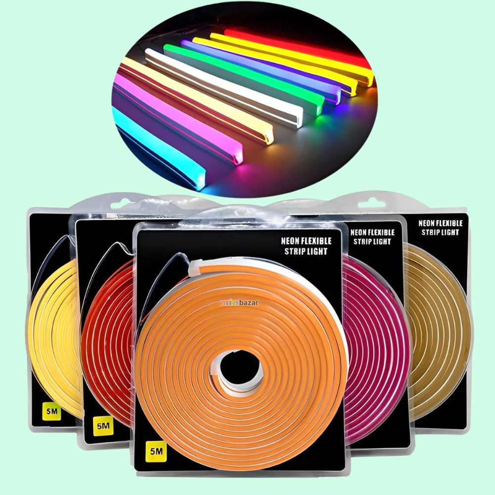 12V 5M Neon Flexible LED Strip Light