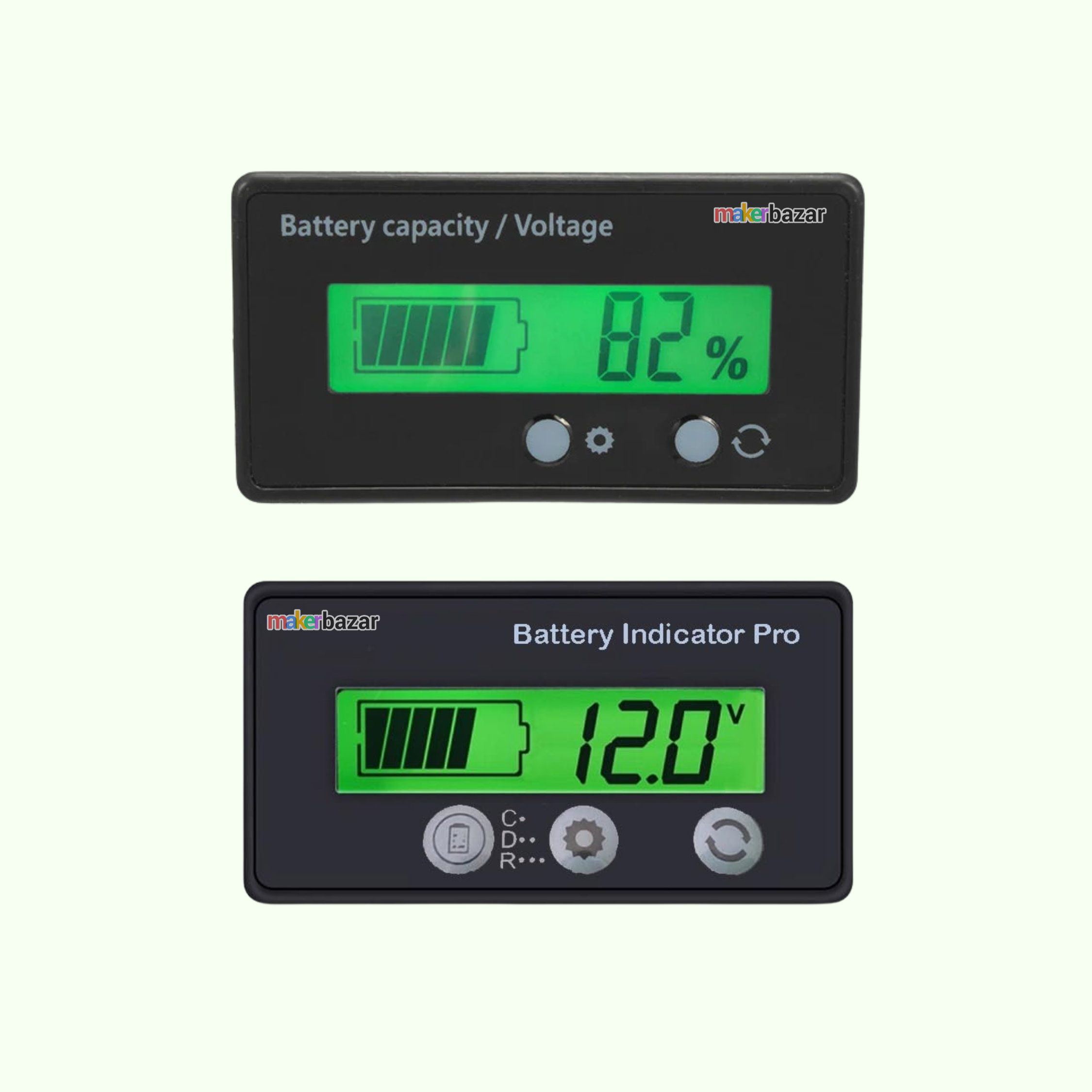 12V Lead Acid /Lithium Battery Capacity Indicator/ Voltage Tester /Voltmeter LCD Display