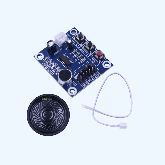 ISD1820 Voice Recorder & Sound Playback Module onboard Microphone & Sp