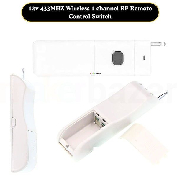 Shop 12V 433MHz Wireless RF Remote Switch | Makerbazar