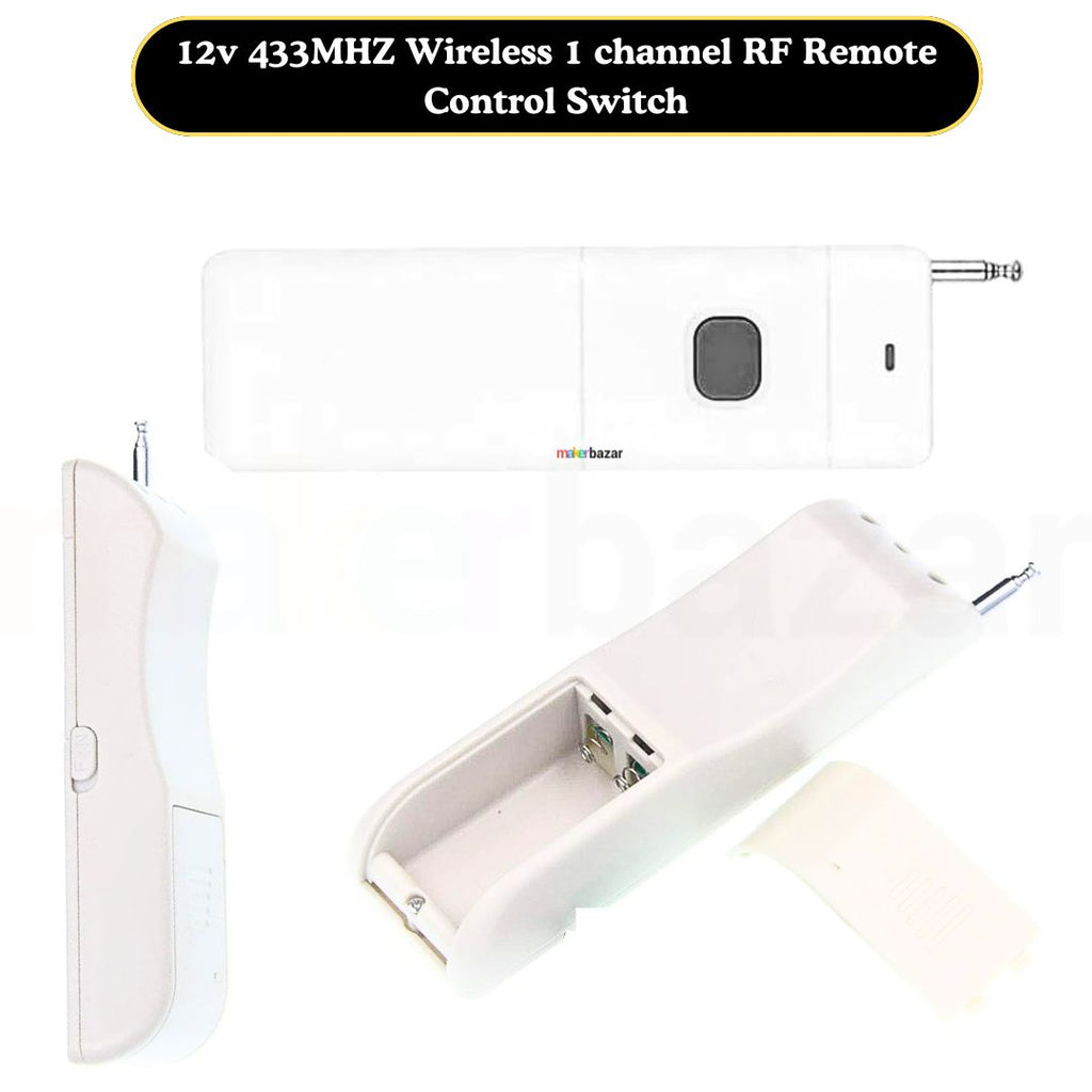 433 Rf Module Remote Shop 12V 433MHz Wireless RF Remote Switch | Makerbazar