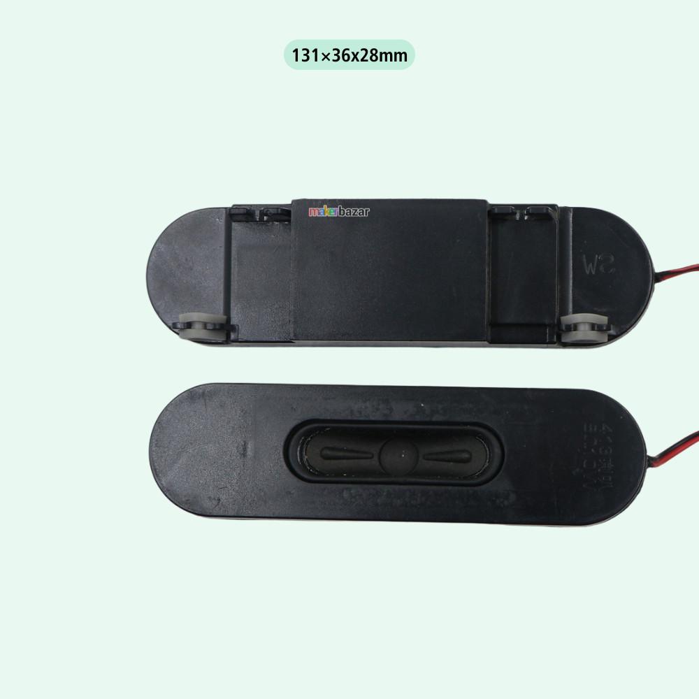 8Ω 10W LED/LCD/OLED Laptop & TV Speaker Pair [Refurbished]