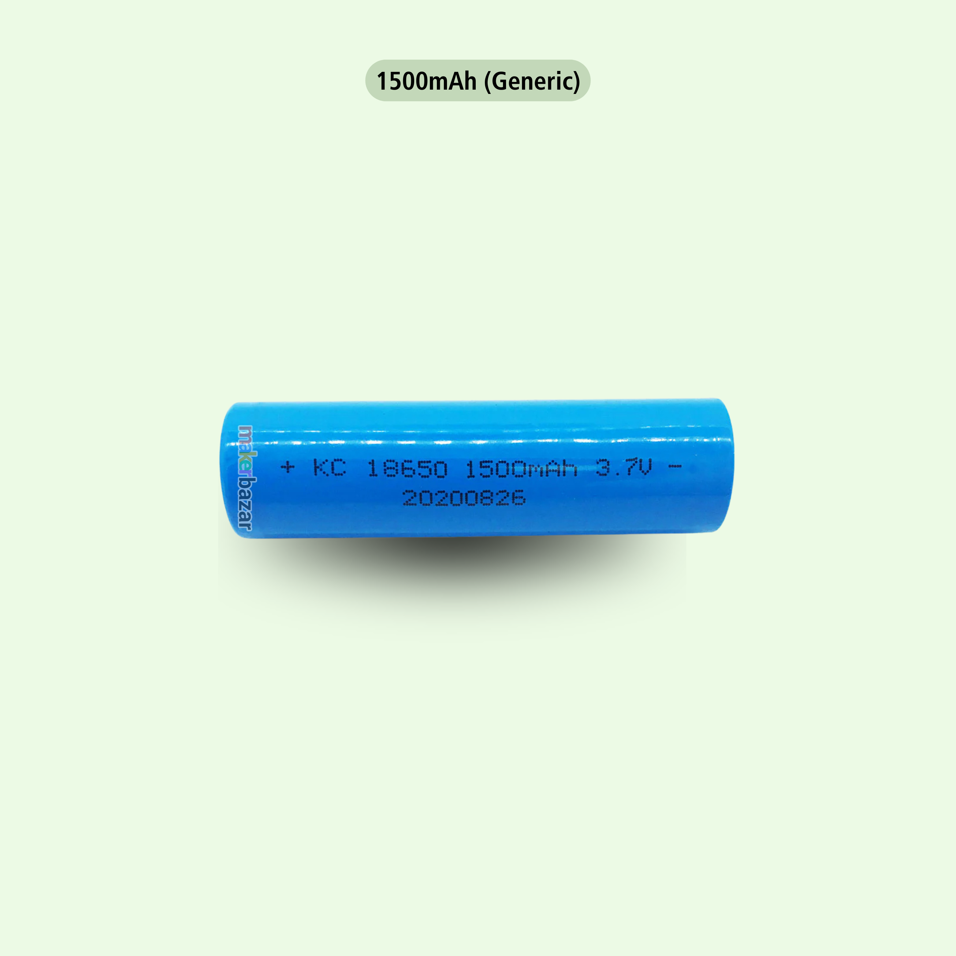 18650 3.7V Lithium-Ion Rechargeable Battery 1C