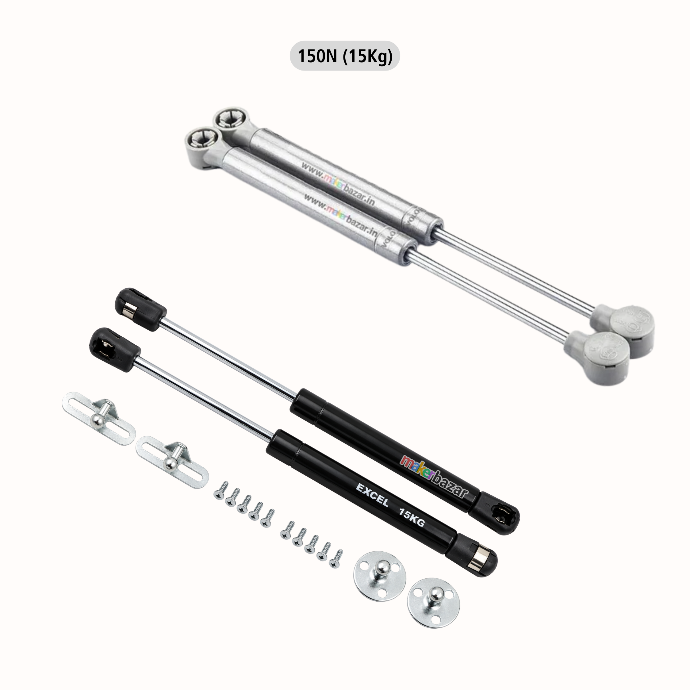 Hydraulics Gas Spring Lift Support (Set of 2)