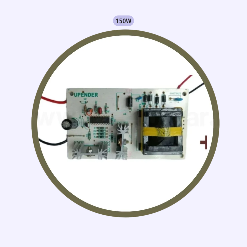 12VDC to 220VAC Inverter Circuit Motherboard