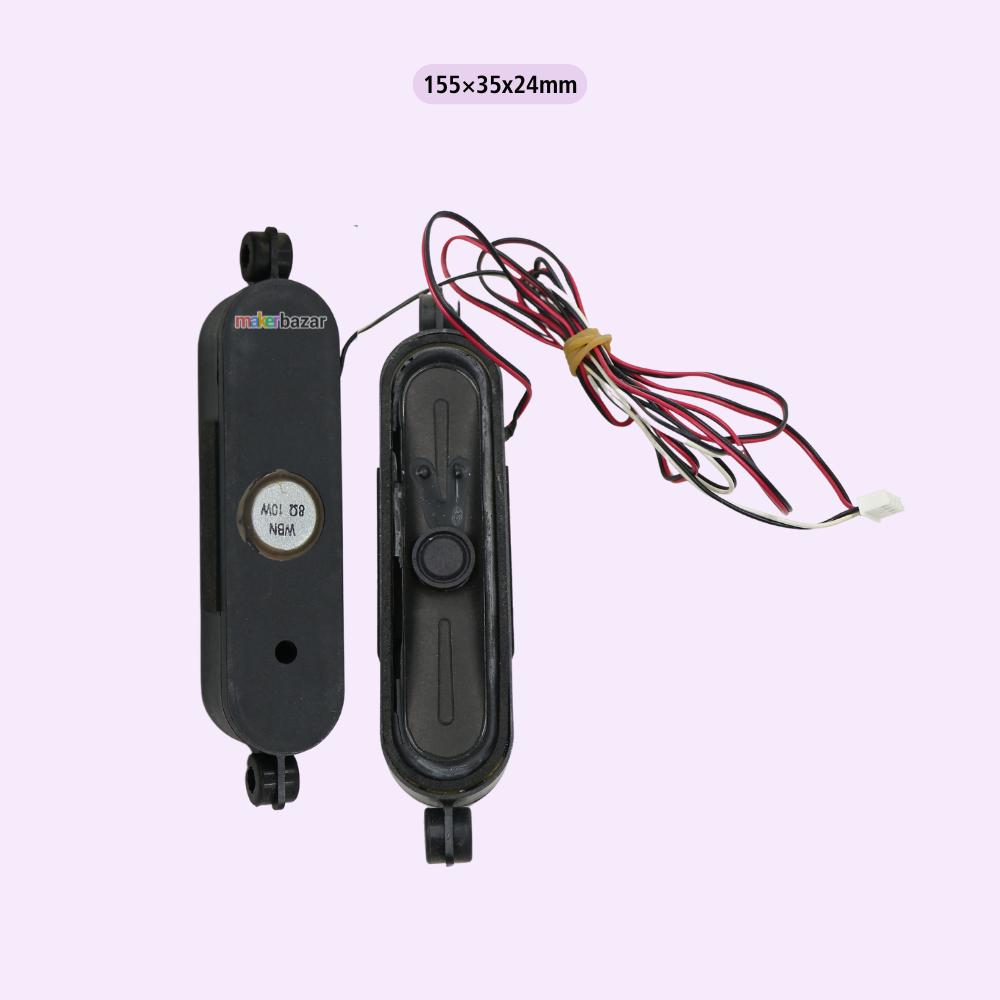 8Ω 10W LED/LCD/OLED Laptop & TV Speaker Pair [Refurbished]