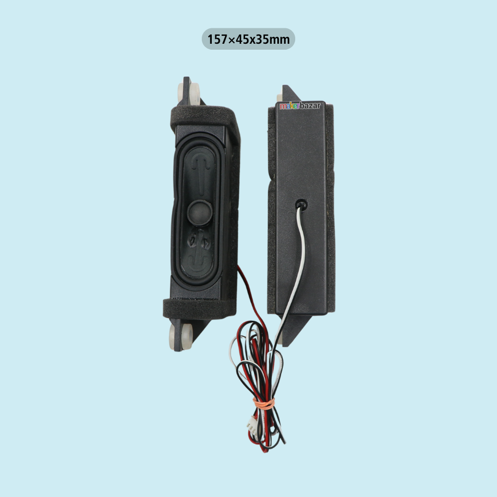 8Ω 10W LED/LCD/OLED Laptop & TV Speaker Pair [Refurbished]