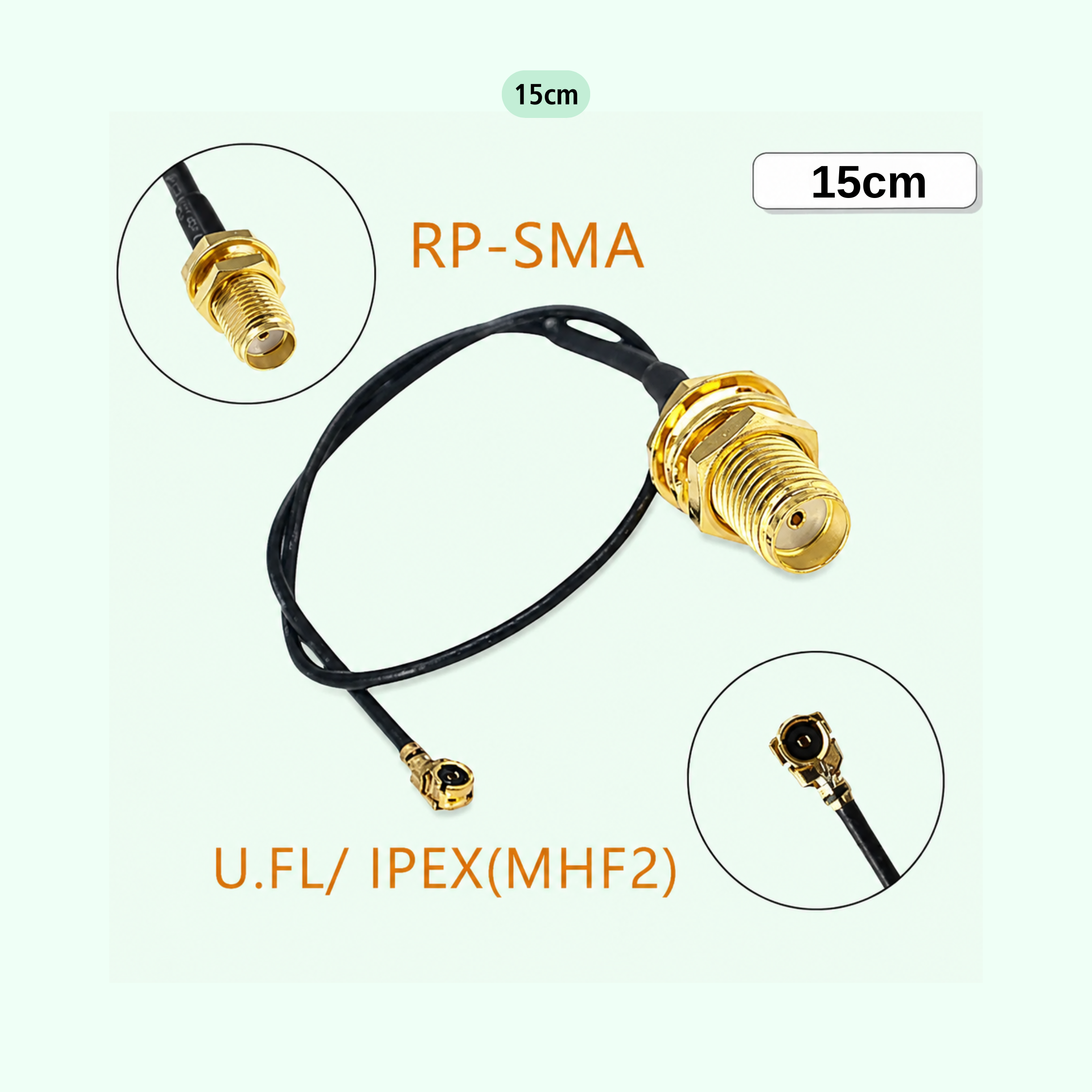 SMA Female to UFL IPX Connector Cable
