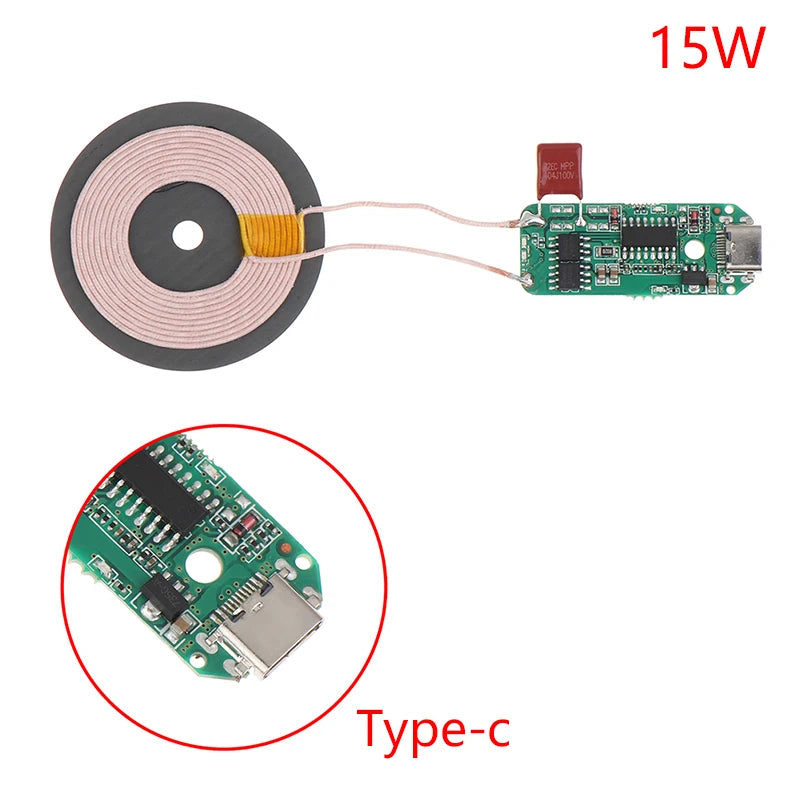 5V Fast Charging Wireless Charger PCBA DIY Accessories Standard