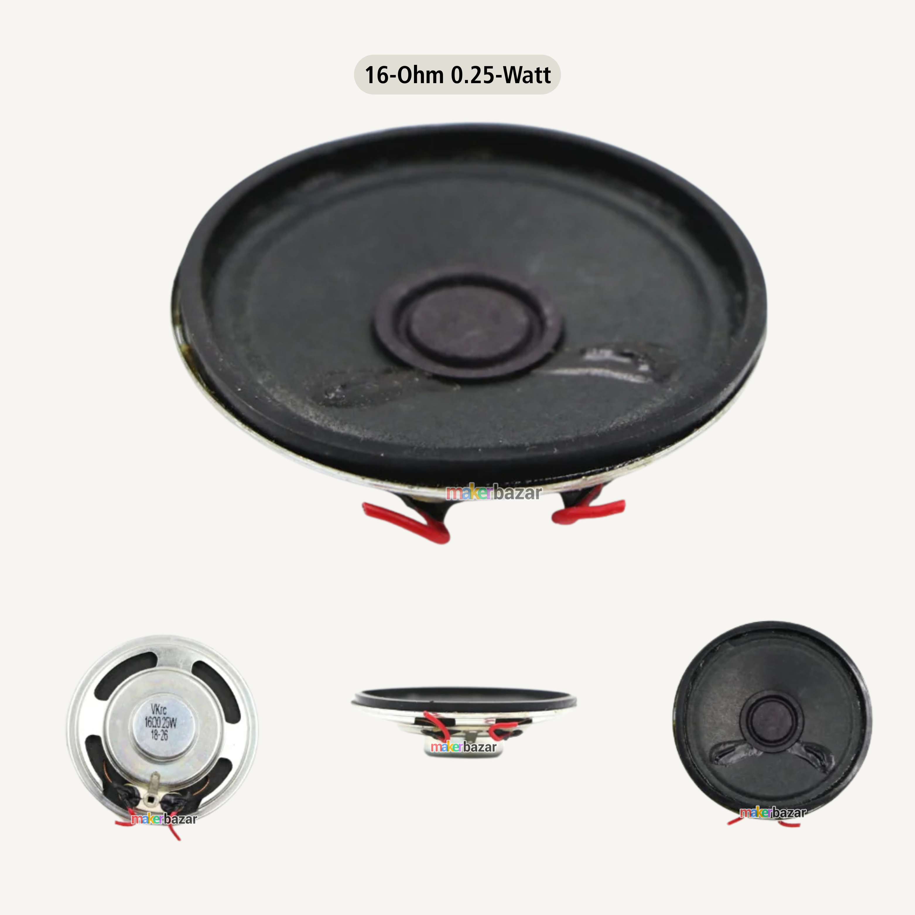 50mm 2inch Thin Speaker Internal Magnet [Without Frame]