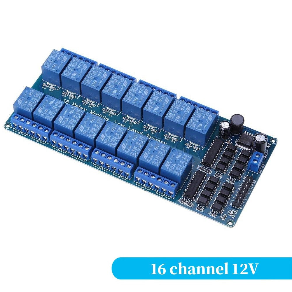 Blue Relay Board Module with Low Level Trigger Optocoupler